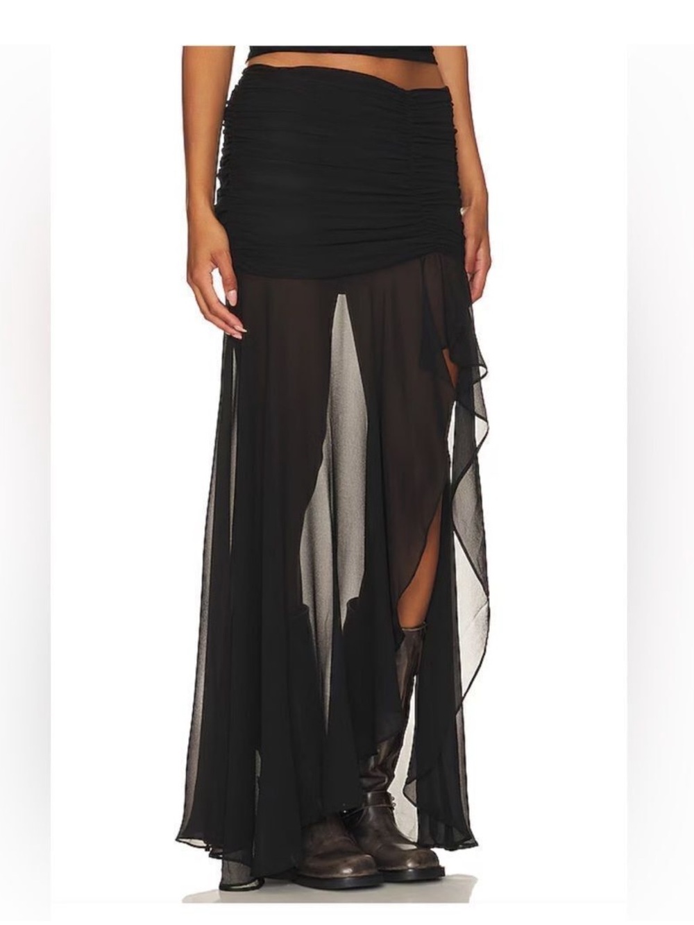 MAJORELLE Tatiana Skirt IN BLACK NEVER USED